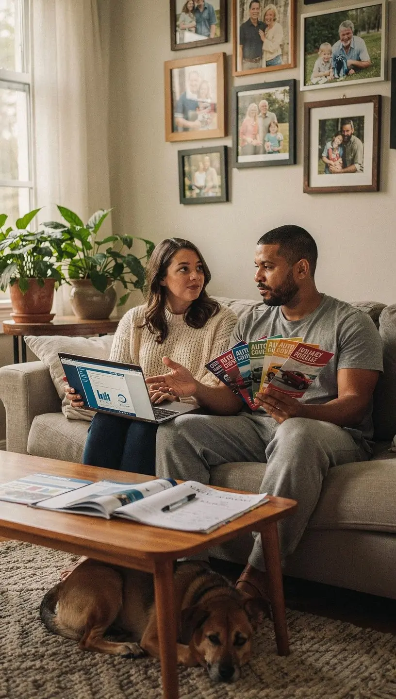 График, показывающий статистику по популярности различных видов автострахования.